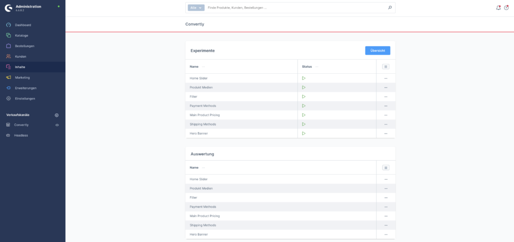 Convertly Dashboard